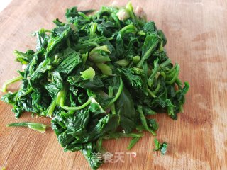 菠菜炒豆腐的做法步骤：4
