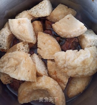 素鸡炖牛腩的做法步骤：6