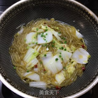 白菜炖粉条的做法步骤：7