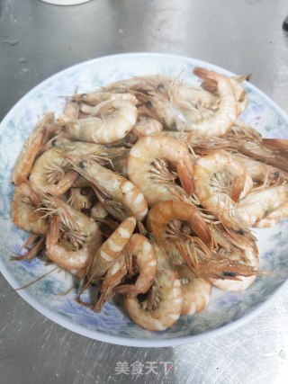 原味干锅蛎虾的做法步骤：4