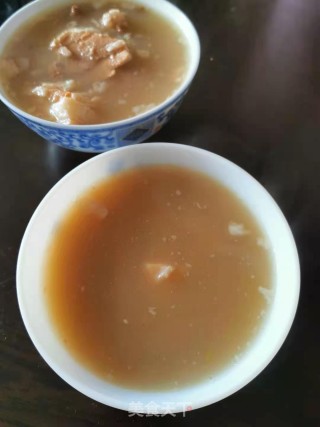莲藕绿豆排骨汤的做法步骤：8