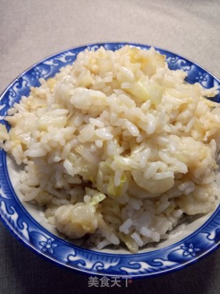 大白菜炒饭的做法步骤：6