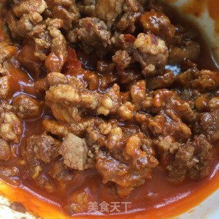 豆腐黄花臊子面的做法步骤：4