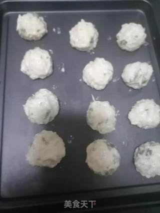 萝卜豆腐丸子的做法步骤：3