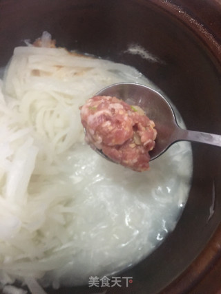 萝卜炖肉丸的做法步骤：7