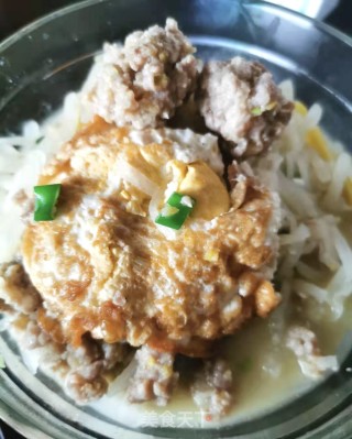萝卜炖肉丸的做法步骤：8