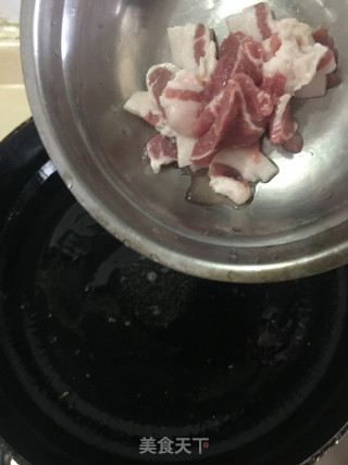 五花肉焖包芥的做法步骤：6