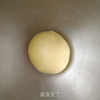 发酵版原味豆沙华夫饼的做法步骤：3