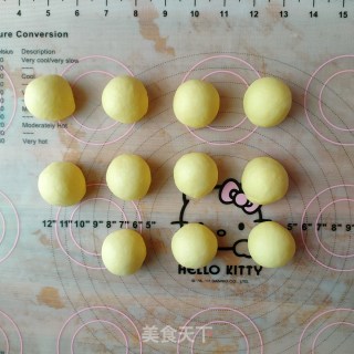 发酵版原味豆沙华夫饼的做法步骤：7