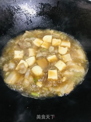 猪肉炖双豆腐的做法步骤：7