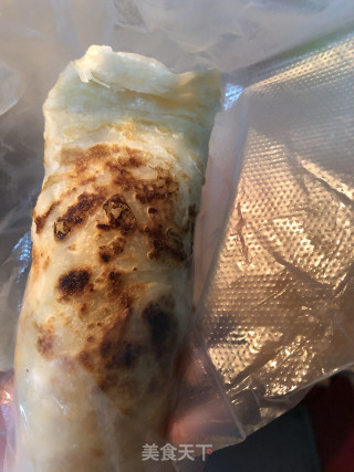 火腿肠卷饼的做法步骤：5