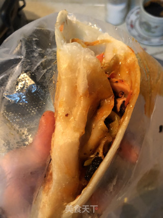 胡萝卜卷饼的做法步骤：5