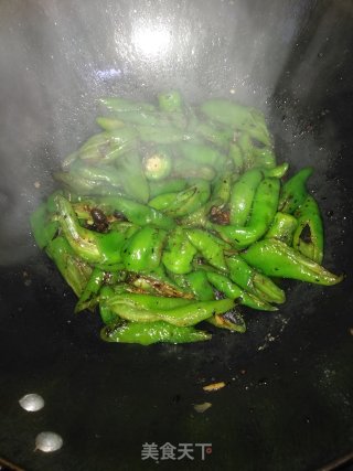 豆豉炒青椒的做法步骤：7