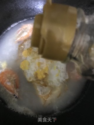 鲜虾鸡蛋面的做法步骤：10
