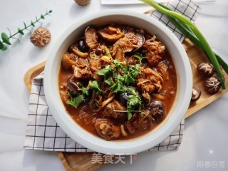 下饭菜菌菇焖炒鸡❤️家常版小鸡炖蘑菇的做法步骤：13