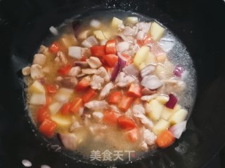 奶炖鸡腿的做法步骤：7