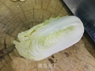 蒜蓉粉丝蒸白菜心的做法步骤：1