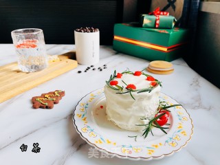 超级简单的花环吐司小蛋糕的做法步骤：8