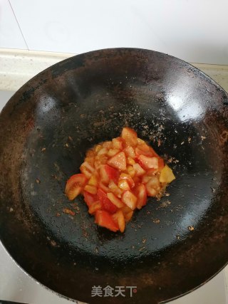 西红柿鸡蛋汤的做法步骤：2
