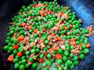 肉末青豆的做法步骤：10