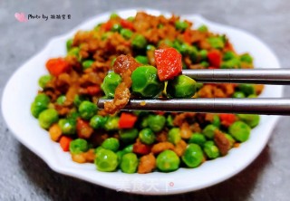 肉末青豆的做法步骤：14