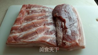 梅干菜扣肉的做法步骤：1
