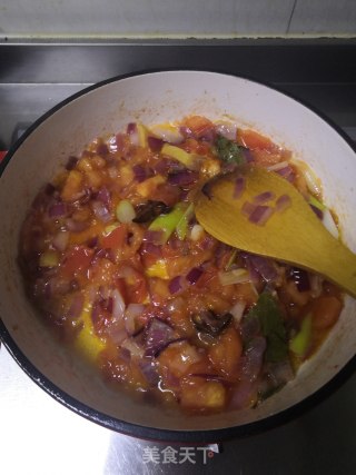西红柿炖牛腩的做法步骤：11