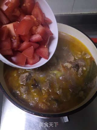 西红柿炖牛腩的做法步骤：17