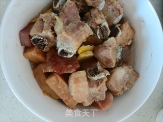 芋头蒸排骨的做法步骤：5