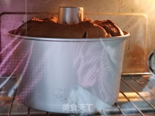 巧克力摩卡戚风的做法步骤：12