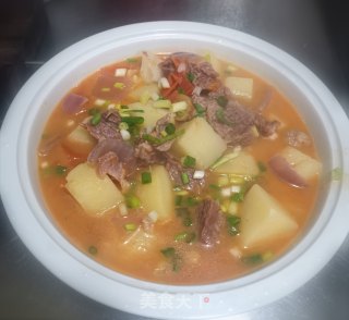 西红柿土豆炖牛肉的做法步骤：13