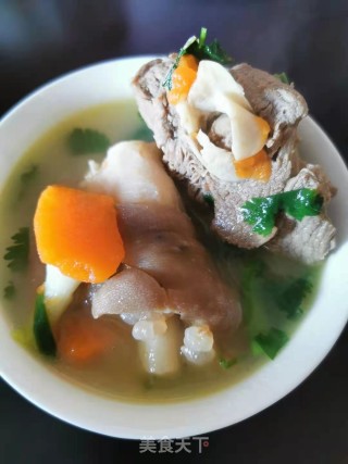 胡萝卜马蹄羊肉汤的做法步骤：10
