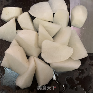 白萝卜牛肚汤的做法步骤：4