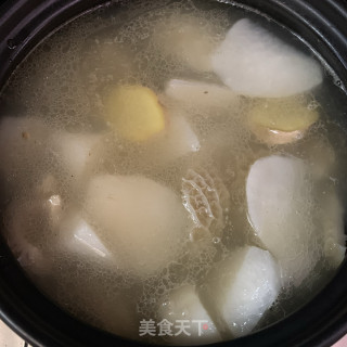 白萝卜牛肚汤的做法步骤：7