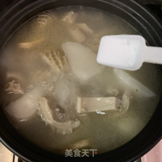 白萝卜牛肚汤的做法步骤：9
