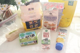 六角豆沙大鼓面包的做法步骤：1