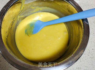 八寸戚风蛋糕的做法步骤：7