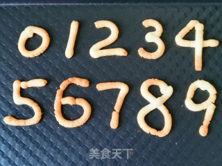 数字曲奇饼干的做法步骤：11