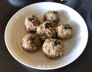 爆浆牛肉丸的做法步骤：10