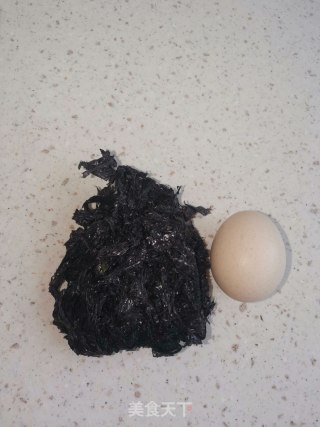 紫菜蛋花汤的做法步骤：1