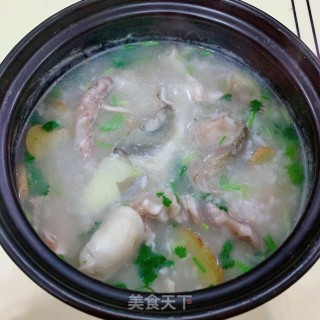 鱼头干鱿煲粥的做法步骤：11