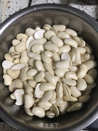 白豆沙的做法步骤：1