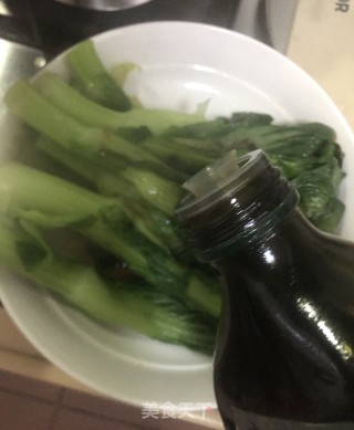 白灼太阳白的做法步骤：7