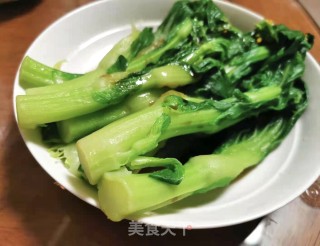 白灼太阳白的做法步骤：8