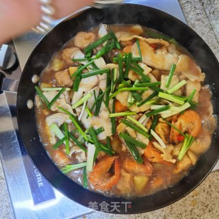 海鲜煲的做法步骤：6