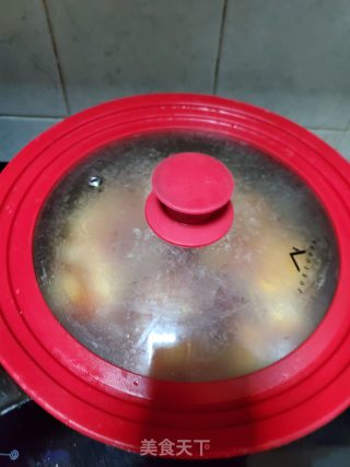 番茄牛肉炖年糕的做法步骤：8