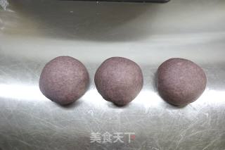 黑米奶酪皇冠吐司的做法步骤：6