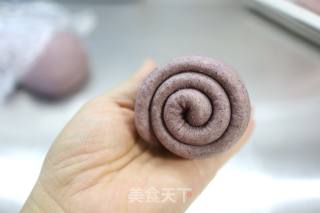 黑米奶酪皇冠吐司的做法步骤：9