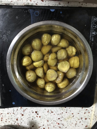 栗蒸羊羹的做法步骤：2