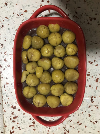 栗蒸羊羹的做法步骤：11